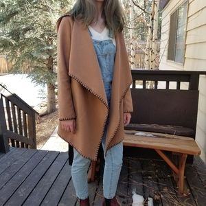 BB Dakota Felt Camel Coat